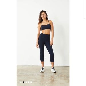 NWT $98 Splits59 High Waist Airweight Crop Leggings in black Size Small